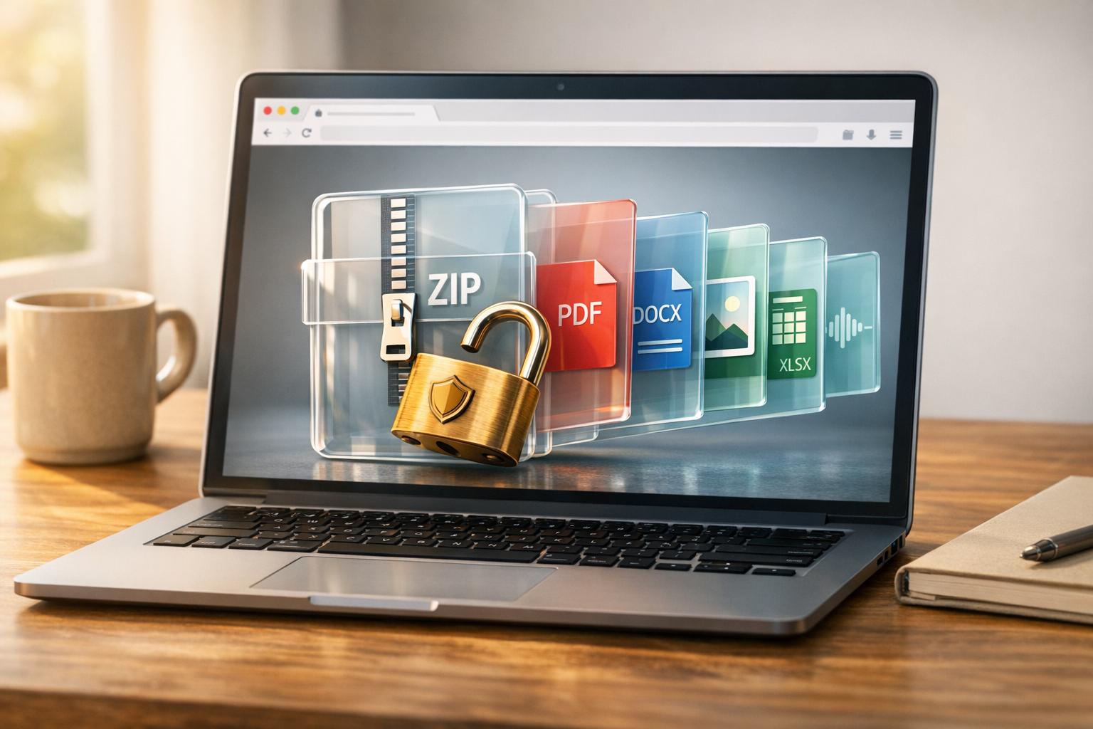 Convert Password-Protected ZIP Files Online